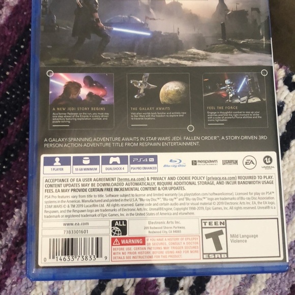 Jedi fallen order ps4 game new - Picture 2 of 2